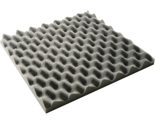 Akustikschaumstoff Akupur Noppenschaumstoff Platte 50x50x5 cm Akustikschaumstoffplatte mit Noppenstruktur