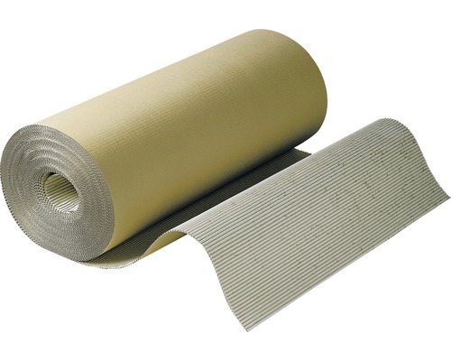 Rolle aus Wellpappe
