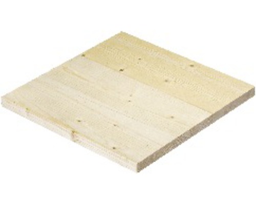 Leimholzplatte Fichte 2500x1220x18 mm Holzplatte aus Fichte