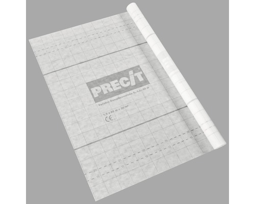 PRECIT feuchtevariable Dampfbremsfolie 20 m x 1,5 m Rolle = 30 m² Rolle variable Dampfbremsfolie mit Raster