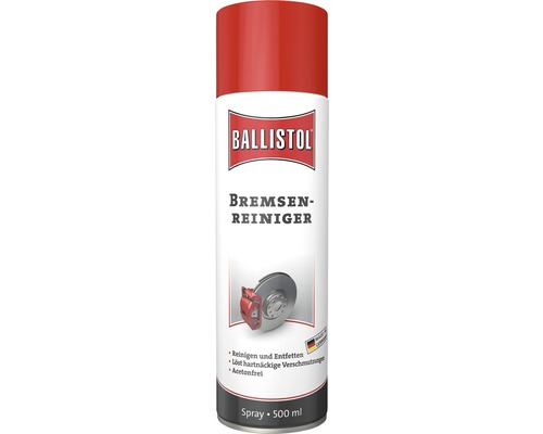 Bremsenreiniger Teilereiniger Ballistol 4x500 ml Spray, 4er Pack