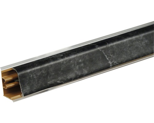 PICCANTE Wandabschlussleiste Marmor schwarz 295 Länge: 590 mm