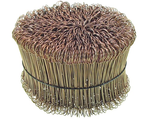 Betonbindedraht Ø 1 mm x 100 mm Pack = 1000 St Gebinde aus Drahtbindern