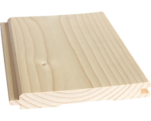 Konsta Faseprofil Fichte "A" roh 2400 x 146 x 19 mm Holzpaneel aus Fichte