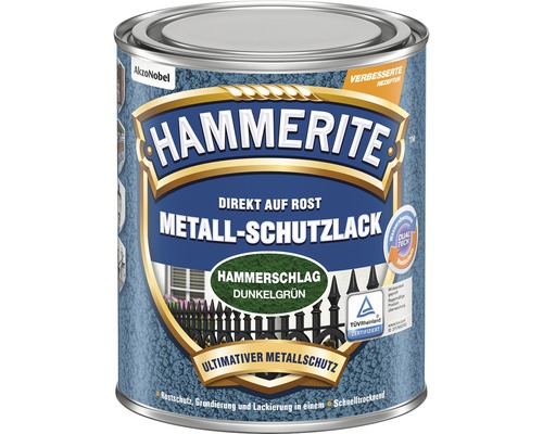 HAMMERITE Hammerschlaglack Effektlack Dunkelgrün 250 ml