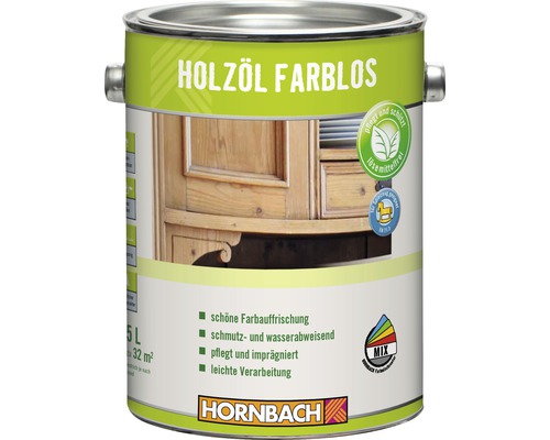 HORNBACH Holzöl farblos 2,5 L-0