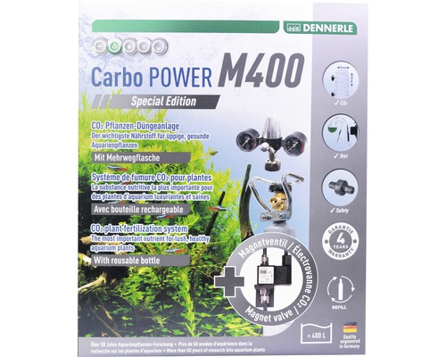 CO2 Düngeset DENNERLE Mehrweg Carbo POWER M400 Special Edition
