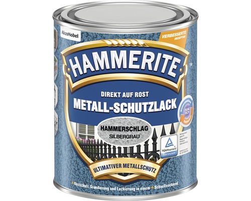 Hammerite Metall Schutzlack Dose silbergrau