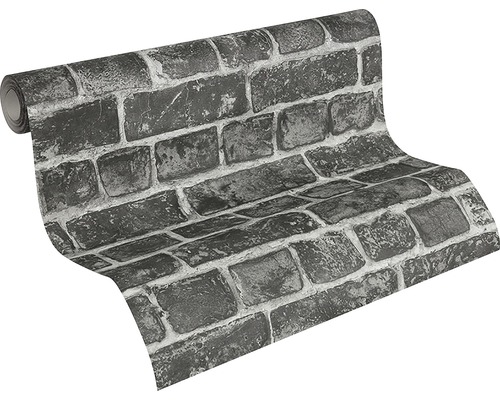 Tapetenrolle mit Steinoptik