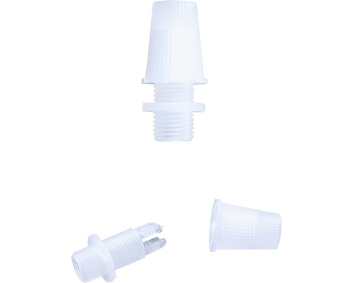 Zugentlastung aus Kunststoff für Leuchten