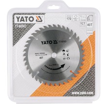 Yato Kreissägeblatt mit 40 Zähnen in Verpackung