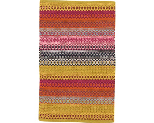 Fleckerlteppich Senegal multicolor 50x80 cm