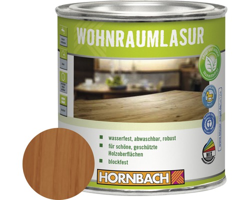 HORNBACH Wohnraumlasur mahagoni 375 ml