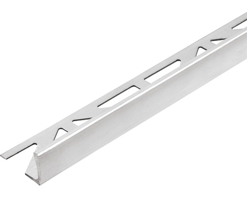 Winkel-Abschlussprofil Dural Durosol Aluminium Länge 250 cm Höhe 12,5 mm