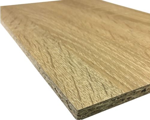 Spanplatte mit Holzstruktur