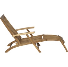 Holzliege für den Garten
