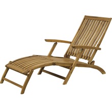 Holzliege für den Garten