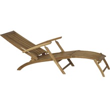 Holzliege für den Garten