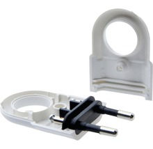 Zerlegter Eurostecker mit Gehäuse