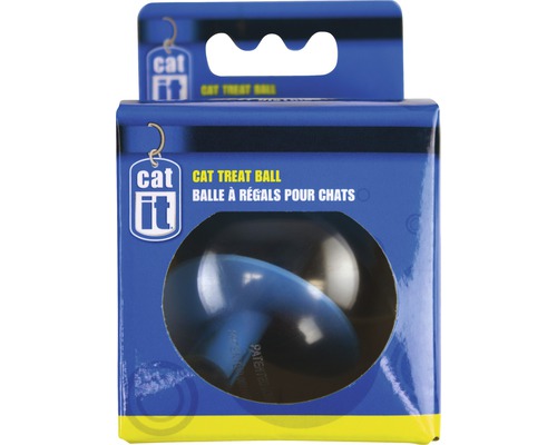 Katzenspielzeug Catit Treat Ball Ø 7,5 cm blau