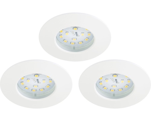 Drei LED-Einbauspots