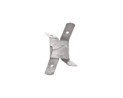 Knauf Doppelfeder für Draht mit Öse 71 mm Pack = 100 St Verzinkter Balkenschuh mit Nagelösen