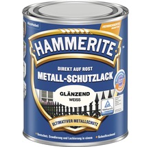 HAMMERITE Metallschutzlack glänzend weiß 250 ml-thumb-0