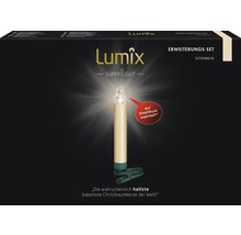 Lumix Erweiterungsset Elfenbein für kabellose Christbaumkerzen