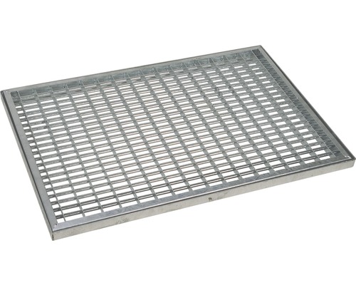 Gitterrost Wolfa 49x109 cm (Masche 30x10) Bauhöhe 20 mm Metallgitter für Entwässerung