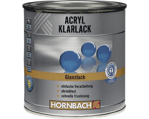 HORNBACH Acryl Klarlack glänzend 375 ml-0