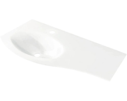 Möbel-Waschtisch Sting 104 cm Glas weiß-0