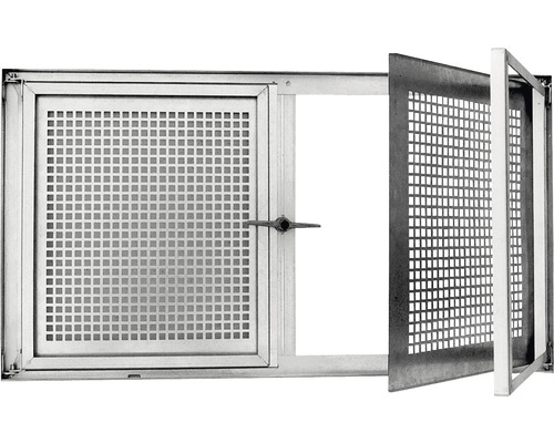 Wolfa Stahlkellerfenster Typ SD2 ESG 1000 x 600 mm 2 Flügelig Links Rechts