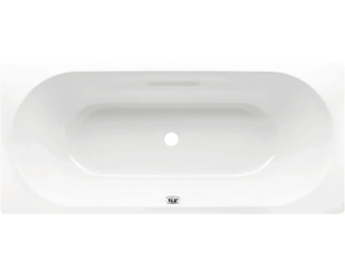Badewanne KALDEWEI VAIO DUO 950 80 x 180 cm alpinweiß glänzend 233000010001 Rechteckige Badewanne aus Sanitäracryl mit Ablaufgarnitur