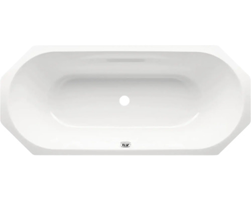 Badewanne KALDEWEI VAIO DUO 8 953 80 x 180 cm alpinweiß glänzend 233300010001 Badewanne aus Sanitäracryl mit Ablaufgarnitur