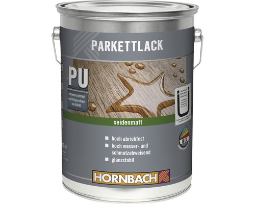 HORNBACH Holzlack Parkettlack seidenmatt 5 l