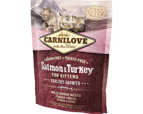 Katzenfutter trocken Carnilove Cat Kitten 400g Katzenfutter trocken Carnilove Cat Kitten 400g