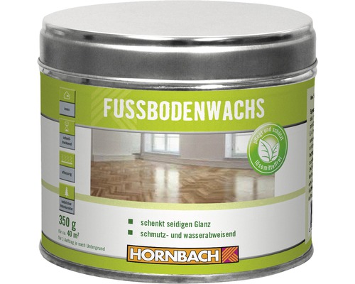 HORNBACH Fussbodenwachs Parkettwachs 350 g HORNBACH Fussbodenwachs Parkettwachs 350 g