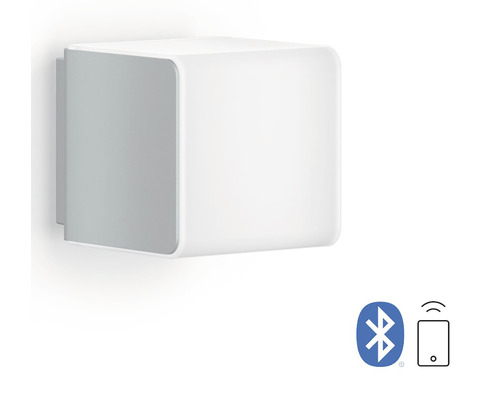 Quadratische Wandleuchte mit Bluetooth Steuerung