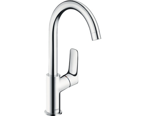 Hansgrohe Logis Badarmatur Gebürstetes Nickel – Mit EcoRight, AirPower Und ComfortZone, 100 Mm/7 Zoll