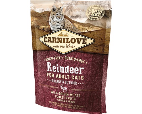 Carnilove Adult Cat Reindeer Katzenfutter, getreidefrei