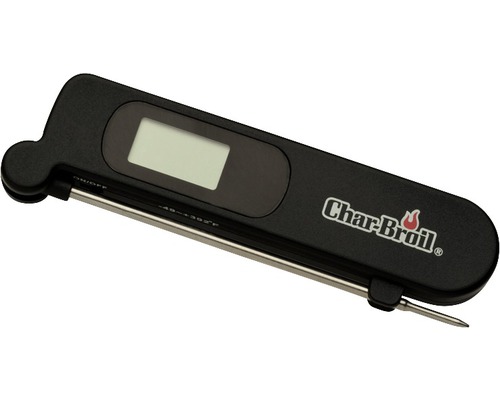 Digitales Grillthermometer mit Edelstahlsensor und Char-Broil Logo
