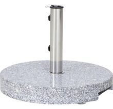 Schirmständer Siena Garden Granit 40 kg graub mit Griff und Rollen-thumb-0