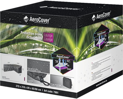 AeroCover Schutzhülle Lounge Verpackung