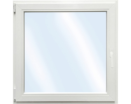 Kunststofffenster 1-flg. ARON Basic weiß 600x600 mm DIN Links