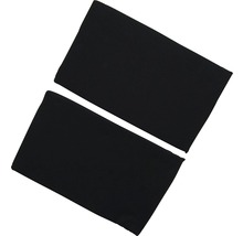 Zwei schwarze Armstulpen