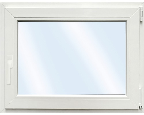 Kunststofffenster 1-flg. ARON Basic weiß 900x600 mm DIN Rechts