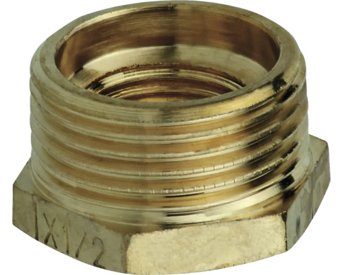 Reduzierstück 1"AGx3/4"IG messing Messing Reduzierstück mit Außengewinde