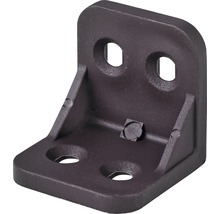 Winkelverbinder aus Metall mit Befestigungslöchern