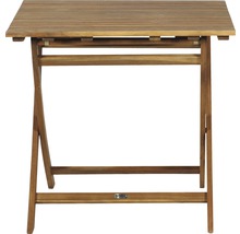 Klapptisch aus Holz für den Garten