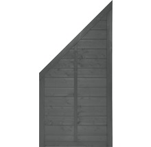 Abschlusselement Konsta Venga links 90 x 180/90 cm anthrazit